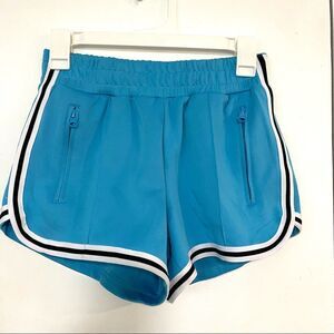 Half heart blue shorts